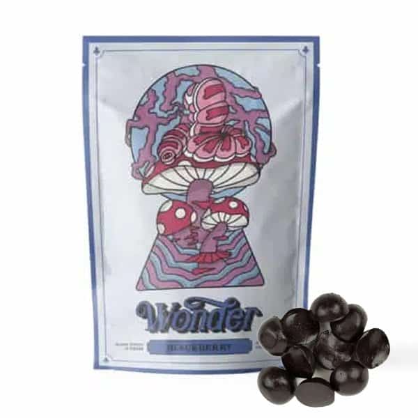 Wonder Psilocybin Gummies Blackberry with 90 minutes Calgary Weed Delivery