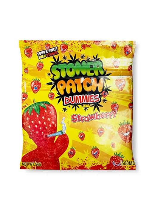 Stoner Patch Dummies Strawberry – 250mg THC