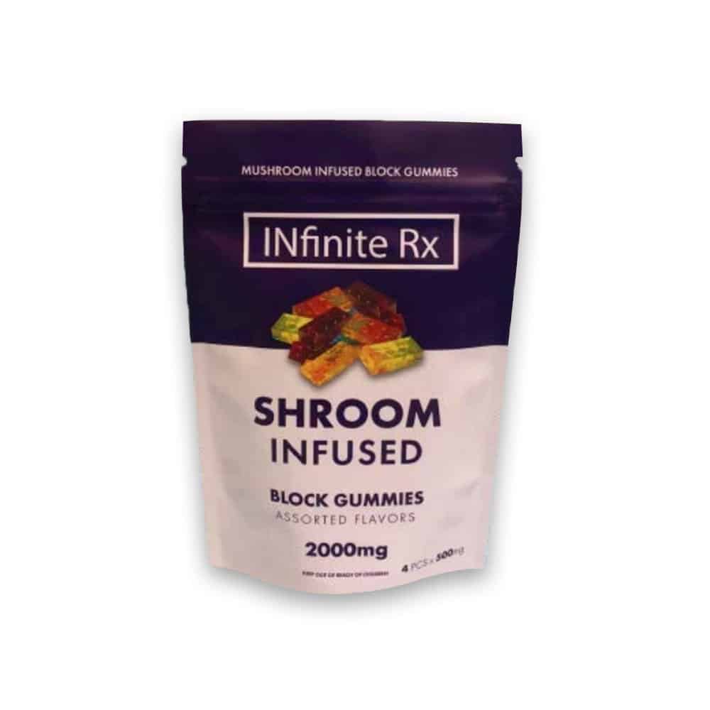 Infinite rx shroom infused blocks assorted