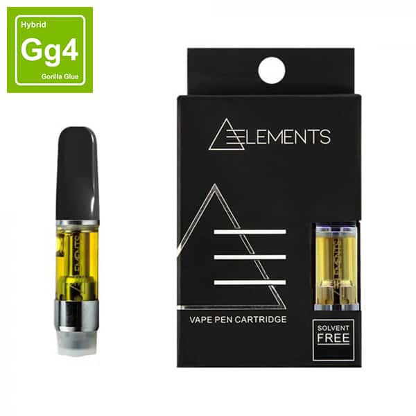 Element 1200mg Vape Cartridges Gorilla Glue 4