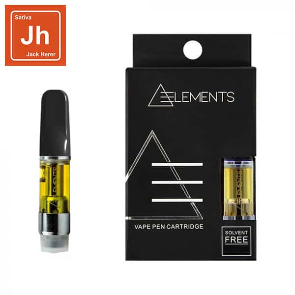 Element 1200mg Vape Cartridges Jack Herer