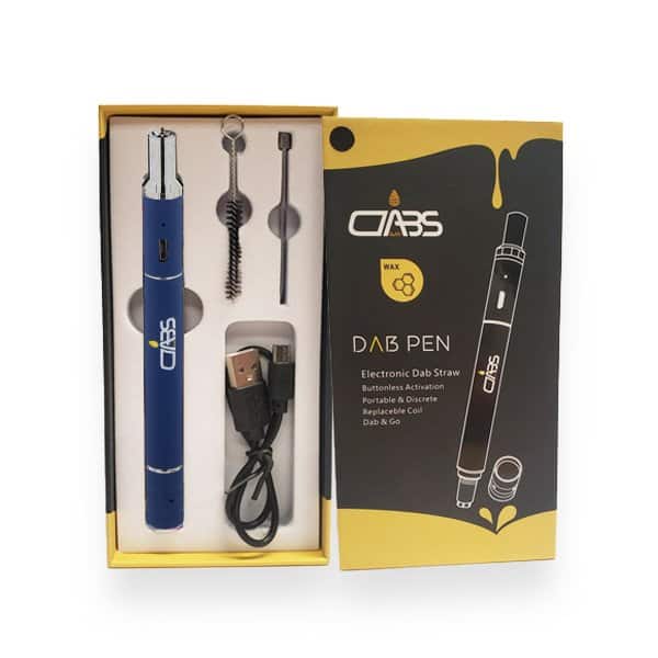 Dab Pen – BLUE – Dab Glass Electronic Dab Straw