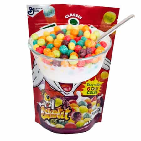 Rainbow Cereal 200mg THC with 90 minutes Calgary weed delivery