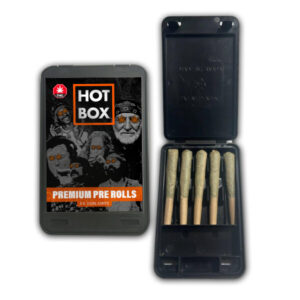 HOTBOX 5 Pack Pre Rolls Indica Sativa Balanced Hybrid with 90 minutes Calgary Weed Delivery